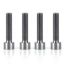 BMW S1000R/RR/HP4 Titanium Front Axle Safety Bolts, set of 4