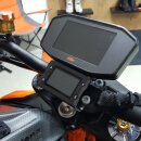 RACEFOXX Mounting Plate, GPS / Laptimer for KTM 1290 SD