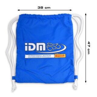 IDM Matchbeutel, blau