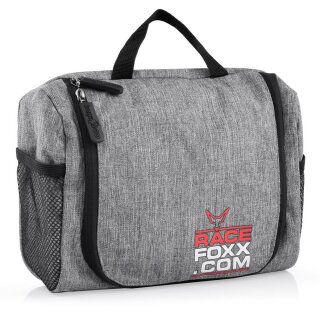 RACEFOXX Toiletry Bag, grey