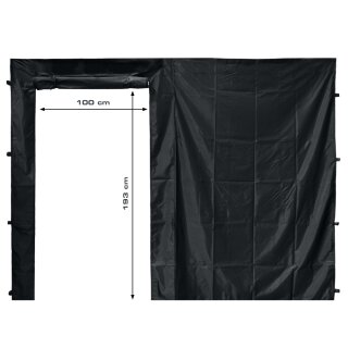Zeltwand mit Tür für Falt - Pavillon / Zelt