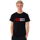 RACEFOXX U-Neck T-Shirt MEN, schwarz
