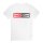 RACEFOXX U-Neck T-Shirt MEN, white, size L