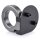 Foldable Hook for Vespa, Aluminium CNC, black/anthracite