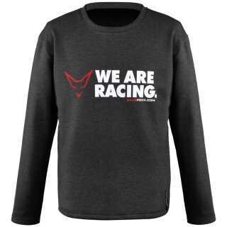 Sweatshirt "We are racing", grey, unisex, size S