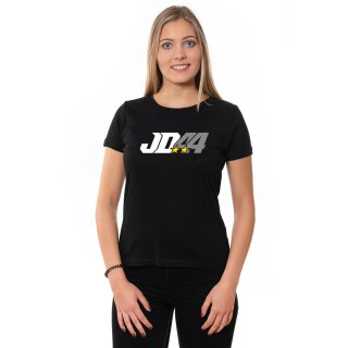 Jan # 44 U-Neck T-Shirt LADIES, black