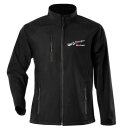 Klassik Motorsport Softshell Jacke, Größe S, mit Aufdruck