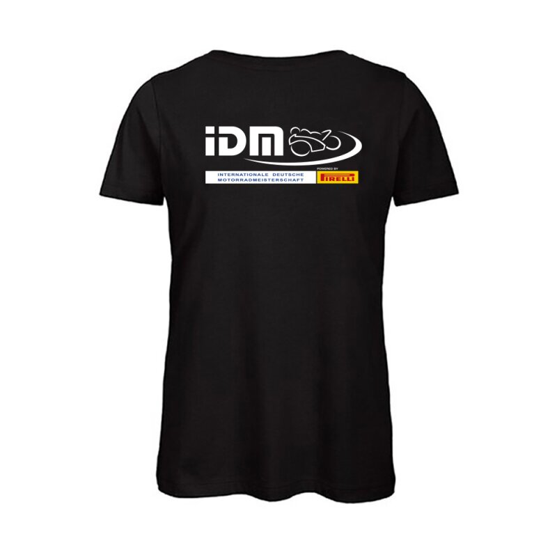IDM U-Neck T-Shirt LADIES, schwarz, Größe XL, € 20,00
