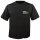 IDM U-Neck T-Shirt MEN, black, size M