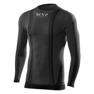 Long-Sleeve Functional Shirt, TS2, black, size XL