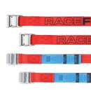 Tie-Down Belts, 50 cm, 4 pcs, red