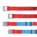 Tie-Down Belts, 100 cm, 4 pcs, red