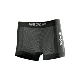 SIXS Kurze Funktionsunterhose BOX schwarz