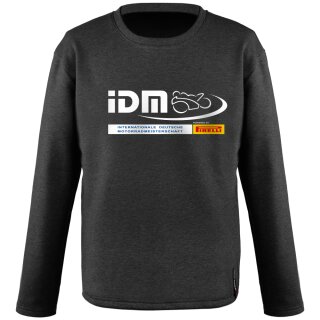 IDM Sweatshirt, grau, unisex, Größe L
