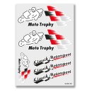 Klassik Motorsport Decal Sheet, white