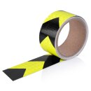 Reflecitve Safety Self-adhesive Tape, yellow/black, 5 m...