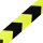 Reflektor Sicherheits - Klebeband, gelb/schwarz, 5 m Rolle