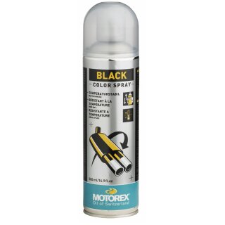 Black Spray Matt, Kunststofflackfarbe, 500 ml