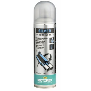 Silver Spray Matt, Silber-Kunststofflackfarbe, 500 ml