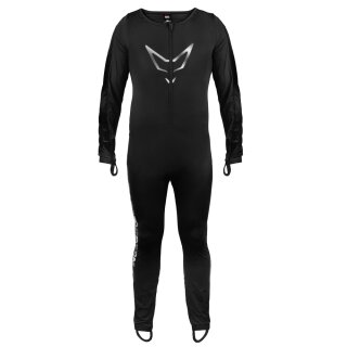Racing Underall 2.0, black/silver, Size M