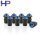 Windshield Bolts with Rubber Nuts M5x15mm, blue, set of 8