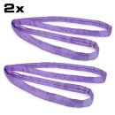 Tie-Down Loop Belts, 150 cm, 2 pcs