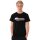 Hafeneger U-Neck T-Shirt MEN, black, classic logo, size M