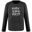Hafeneger Sweatshirt grey, Fancy logo, Unisex