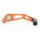 RACEFOXX Foot Brake Lever for KTM 125 + 390 Duke/RC, orange, 12 >>18