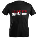 MOTO gymkhana U-Neck T-Shirt MEN, schwarz, großes Logo