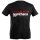 MOTO gymkhana U-Neck T-Shirt MEN, schwarz, großes Logo, Größe L