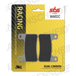 Bremsbelag SBS 806DC Road Racing Dual Carbon