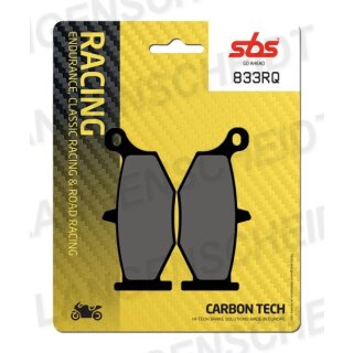 Bremsbelag SBS 833RQ Road Racing Carbon Tech