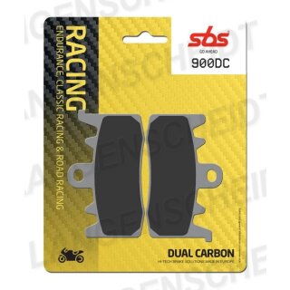 Bremsbelag SBS 900DC Road Racing Dual Carbon