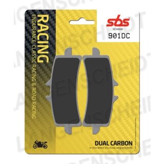 Bremsbelag SBS 901DC Road Racing Dual Carbon