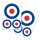 Decal Set for Vespa, Royal Airforce