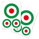 Decal Set for Vespa, Italian Air Force