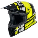 Motocrosshelm iXS361 2.3 black-gelb-grau