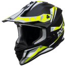 Motocrosshelm iXS362 2.0 matt schwarz-neon gelb