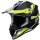 Motocrosshelm iXS362 2.0 matt schwarz-neon gelb