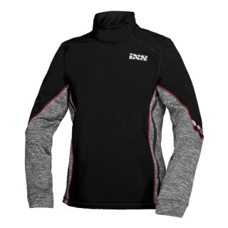 Funktions-Shirt ICE 1.0 schwarz-grau-rot