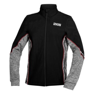Funktions-jacket ICE 1.0 black-grau-red