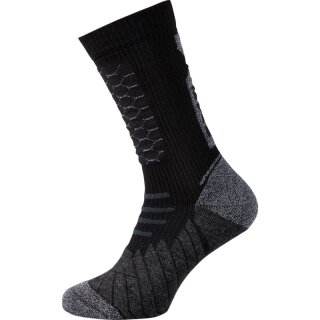 Socken 365 kurz black-grau