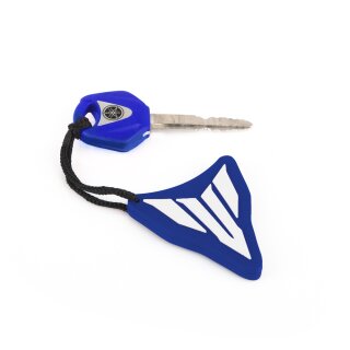 Yamaha MT Schlüsselcover - Schlüsselanhänger, blau/weiß