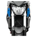 Yamaha MT 09 RAM AIR Abdeckungen, blau, Logo Schriftzug