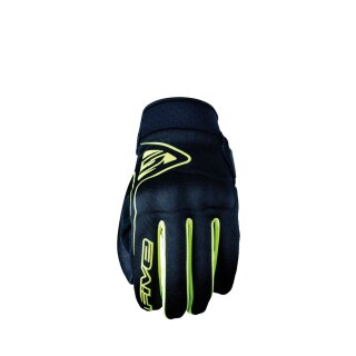 Five Gloves Handschuh Globe, schwarz-gelb fluo