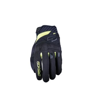 Five Gloves Handschuhe RS3 EVO black-fluo gelb