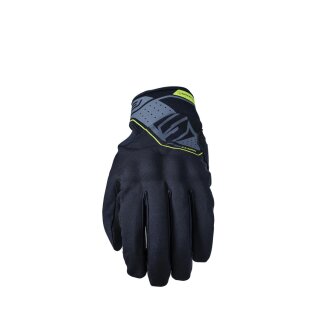 Five Gloves RS WP gloves, black-yellow fluo