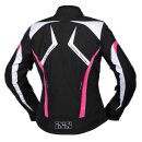 iXS Damen jacket Sport RS-1000-ST black-weiss-pink DM