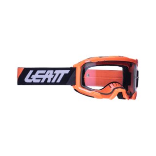 Leatt Brille Velocity 4.5 Neon Orange - Klar 83%